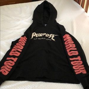 Justin Bieber Purpose World Tour sweatshirt